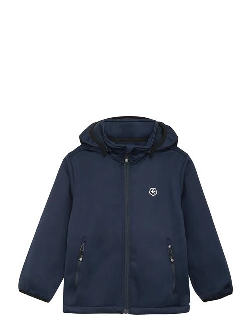 Softshell W. Fleece Color Kids Navy