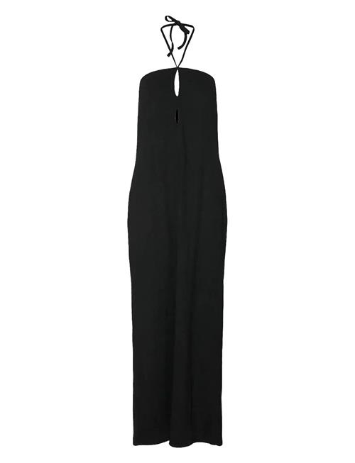 Yassuma Halterneck Ankle Dress - Ka YAS Black