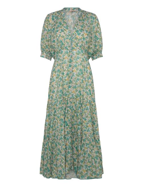 Cotton Party Maxi Dress By Ti Mo Green