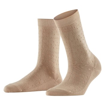 Falke Strømper Family Special Edition Woman Sock Beige økologisk bomuld Str 39/42 Dame