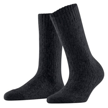 Falke Strømper Women Brick Wall Boot Socks Sort Str 35/38 Dame