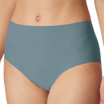 Schiesser Trusser Invisible Soft Maxi Blå/Grøn 38 Dame