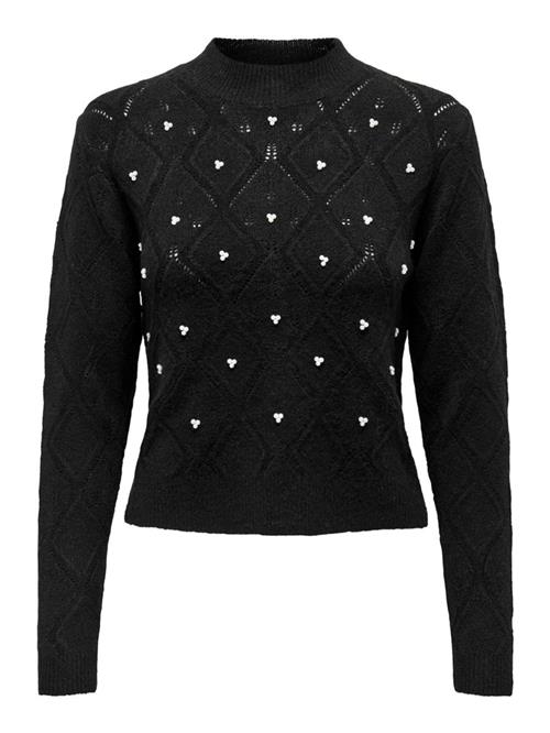 Se JDY Pullover 'JDYNOOMI'  sort / hvid ved About You