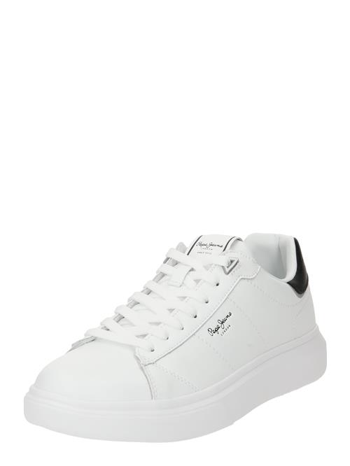 Pepe Jeans Sneaker low 'EATON BASIC'  sort / hvid