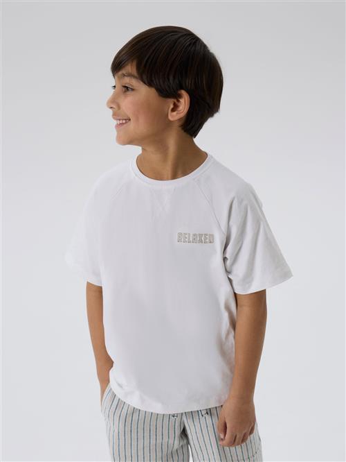 NAME IT T-shirt Rob Bright White