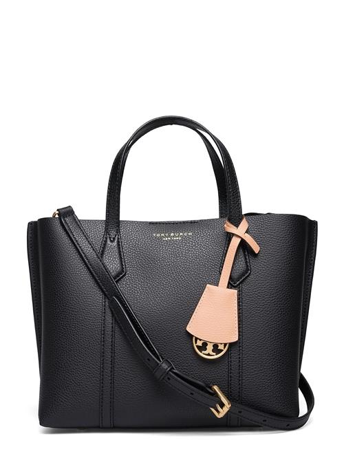 Perry Triple-Compartment Small Tote Tory Burch Black