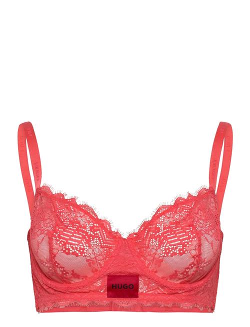 Underwire B. Rl Lace HUGO Coral