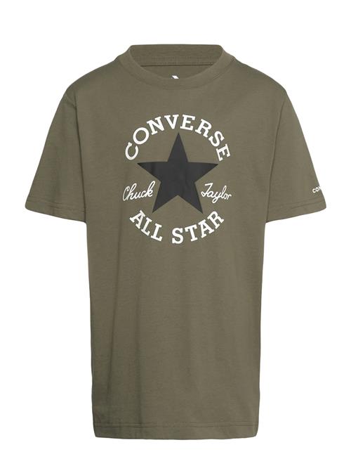 Converse Dissected Chuck Patch Short Sleeve Tee Converse Khaki