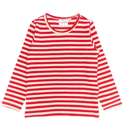 The New Siblings Bluse - TnstFro - Rib - Ski Patrol Striped