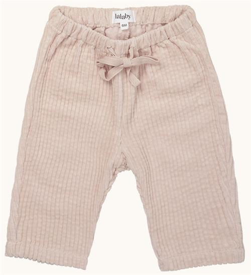 Lalaby Fløjlsbukser - Charlie - Barely Pink