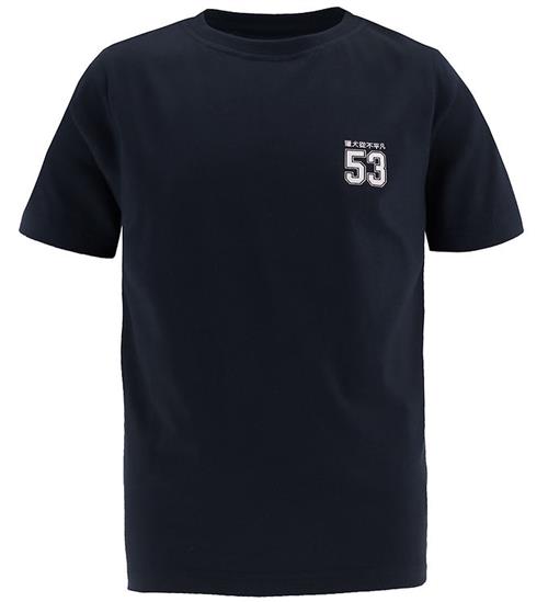Hound T-shirt - Navy m. Print