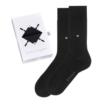 Burlington Strømper Basic Gift Box Men Socks Sort Str 40/46 Herre