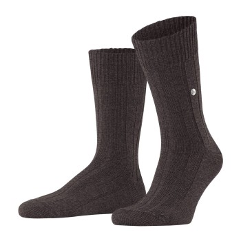 Burlington Strømper Dover Socks Mørkbrun  uld Str 40/46 Dame
