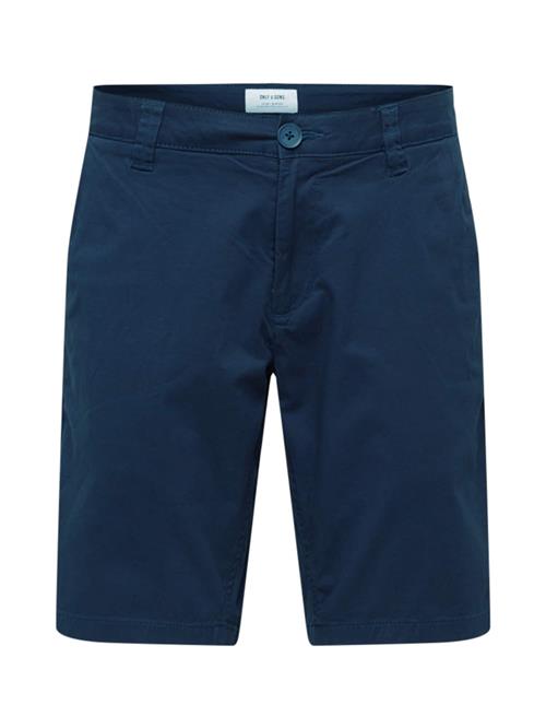 Only & Sons Lærredsbukser  marin