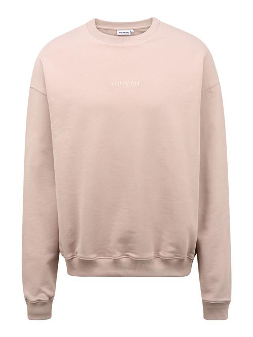 Youman Sweatshirt 'Casper Oversize'  champagne