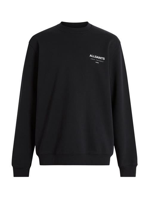 AllSaints Sweatshirt  sort / hvid