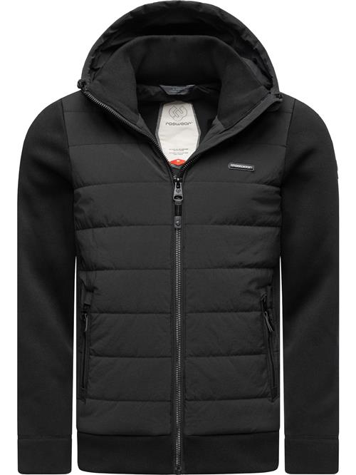 Ragwear Vinterjakke 'Doryan'  sort / hvid