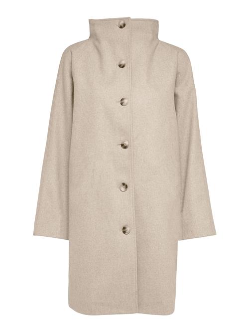 SELECTED Overgangsfrakke  creme