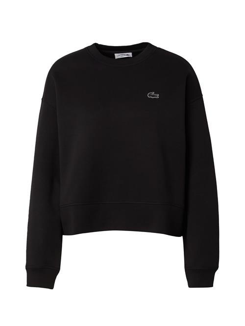 LACOSTE Sweatshirt  sort / hvid