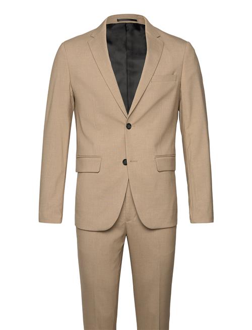 Plain Mens Suit - Normal Lenghtplain Mens Suit - Normal Lenght Lindbergh Beige