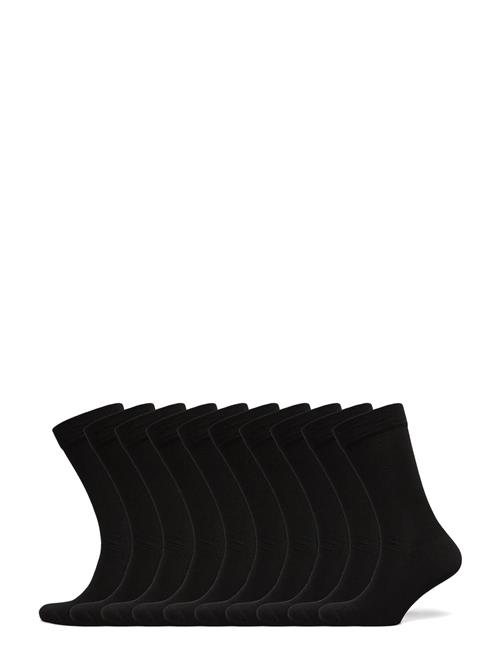 10 Pack Cotton Sock Lindbergh Black