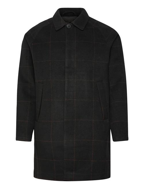 Cane Smart Wool Coat Lexington Clothing Black