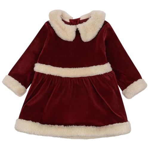 Konges Sløjd Christmas Dress Grs - Red Dahlia Red Dahlia 9-12 months  Rød  9-12 måneder  kvinde