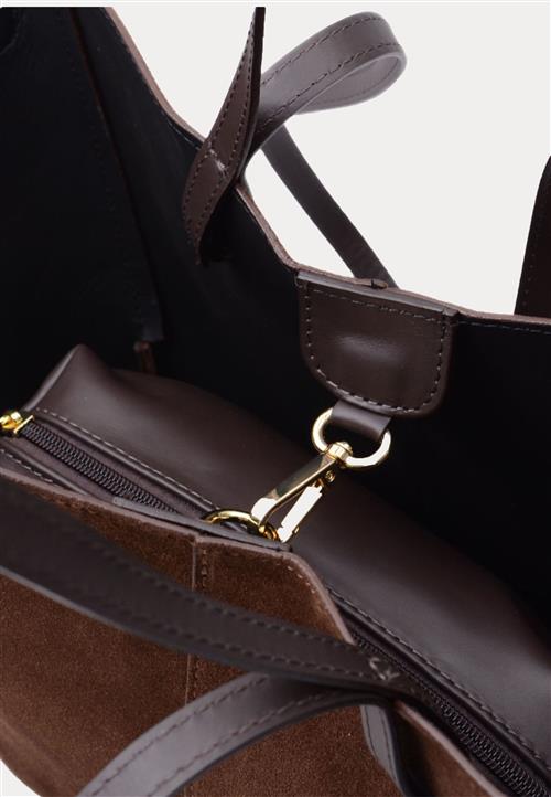 Latalia Nola Suede Handbag