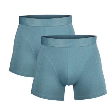 Salming 2P Boxer Briefs Blå Large Herre