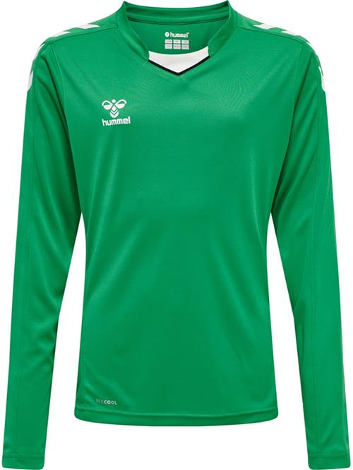 Hummel Funktionsskjorte  grøn / hvid