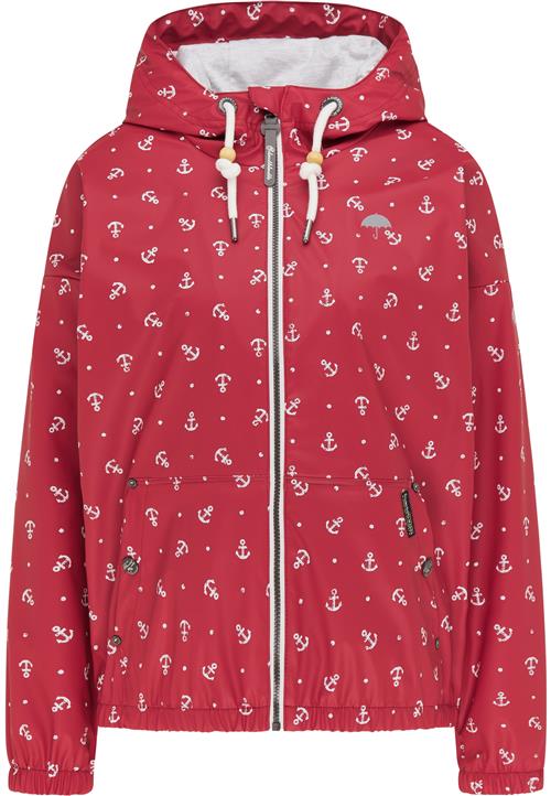 Schmuddelwedda Funktionsjakke  rød / hvid