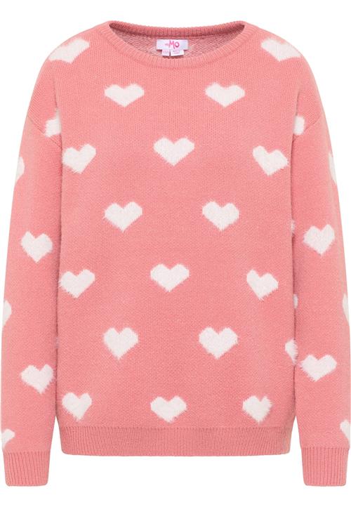 MYMO Pullover 'Blonda'  fersken / hvid