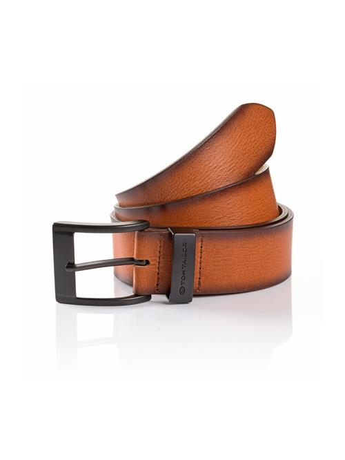 TOM TAILOR Bælte ' THOMAS '  cognac