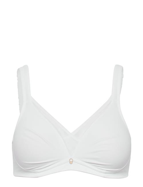 Angel Soft Bra Moulded Cups Abecita White