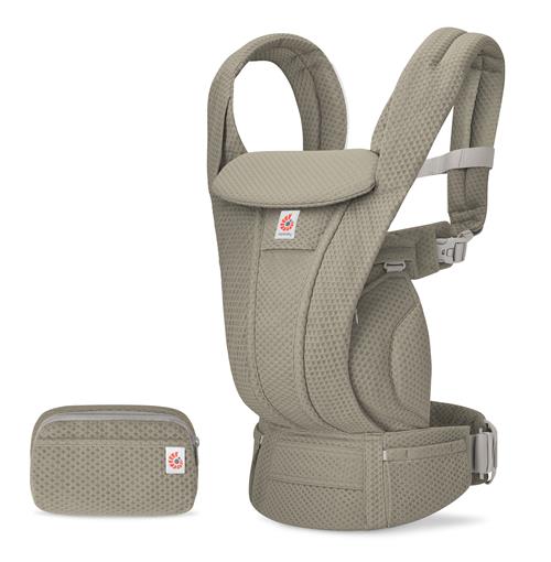Ergobaby Omni Deluxe Mesh Bæresele Soft Olive  Soft Olive-Onesize  Grøn  One Size  unisex