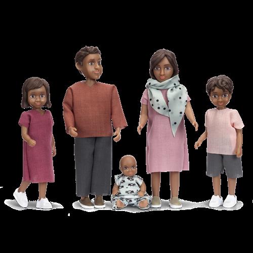 Lundby Lundby Dukke-sæt Nikki Multi  One Size-Multi  Brun  One Size 3 Y+ unisex