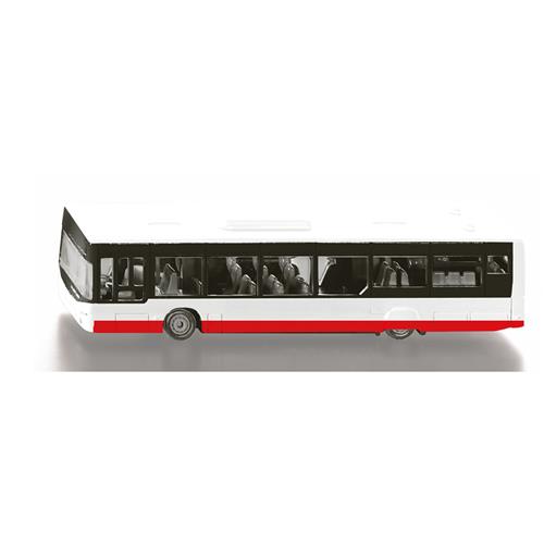 Micki Siku Bybus White/red  One Size-White/Red  Hvid  One Size 3 Y+ unisex