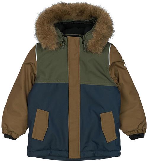 Mikk-Line Vinterjakke - Olive Night/Navy