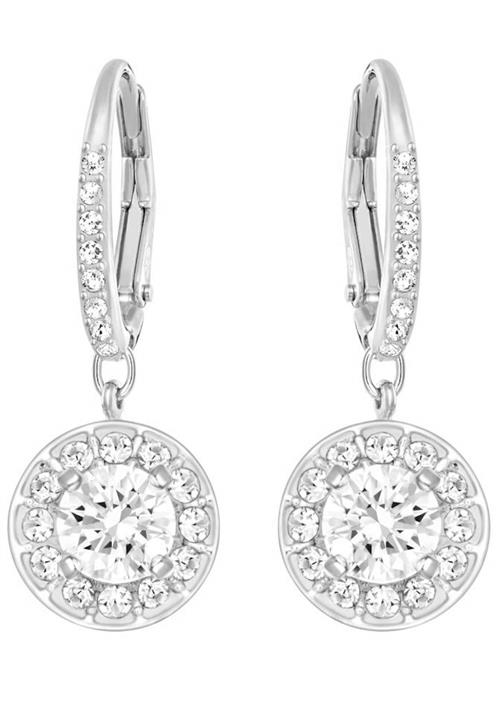 Swarovski Øreringe 'Una'  sølv