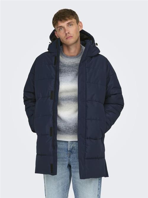 ONSCARL LONG QUILTED COAT OTW