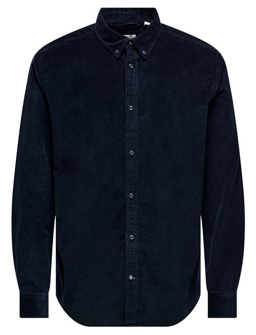 Onsmichael 18W Reg Cord Stretch Ls Noos ONLY & SONS Navy