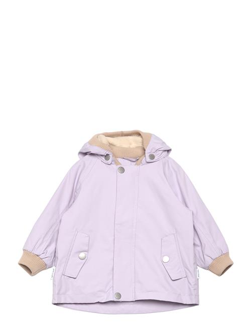 Matwally Fleece Lined Spring Jacket. Grs MINI A TURE Purple