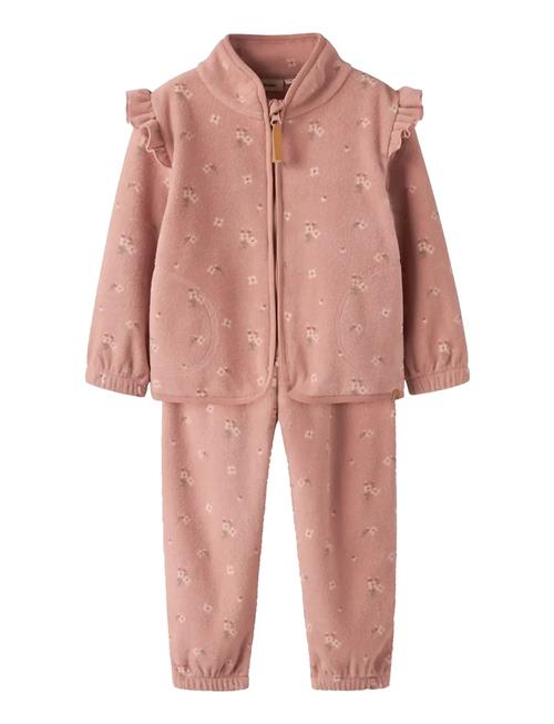 Nmflaspektra Fleece Set Aop Lil Lil'Atelier Pink