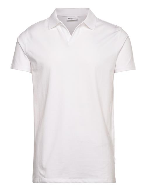Clean Design Polo Shirt S/S Lindbergh White