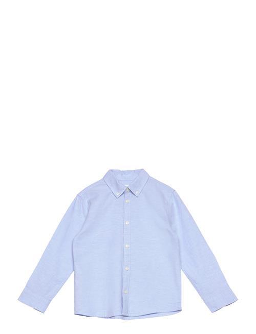 Oxford Cotton Shirt Mango Blue