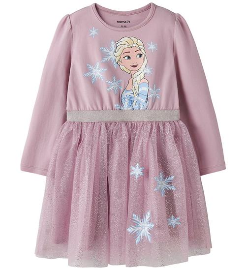 Name It Kjole - NmfOsimi - Frozen - Keepsake Lilac