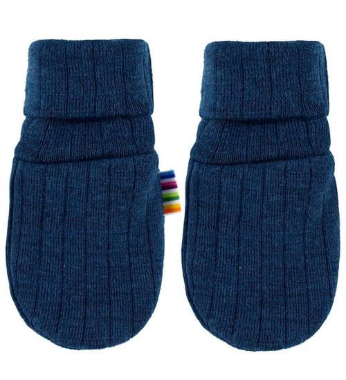 Joha Luffer - Uld - Rib - Mørk Turkis