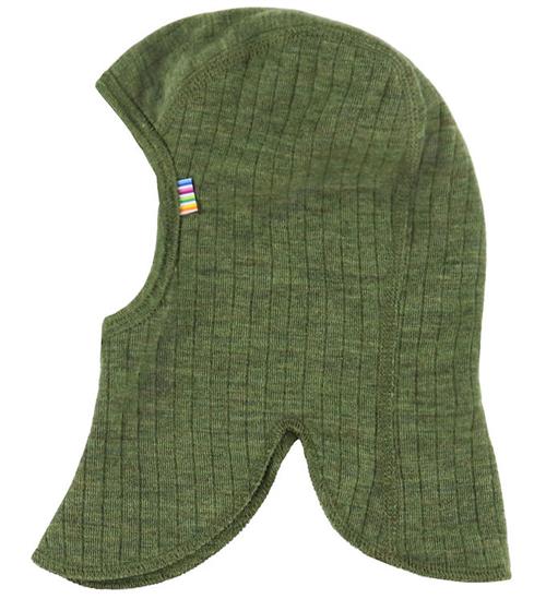 Joha Elefanthue - Uld - Rib - 2-lags - Mørk Oliven