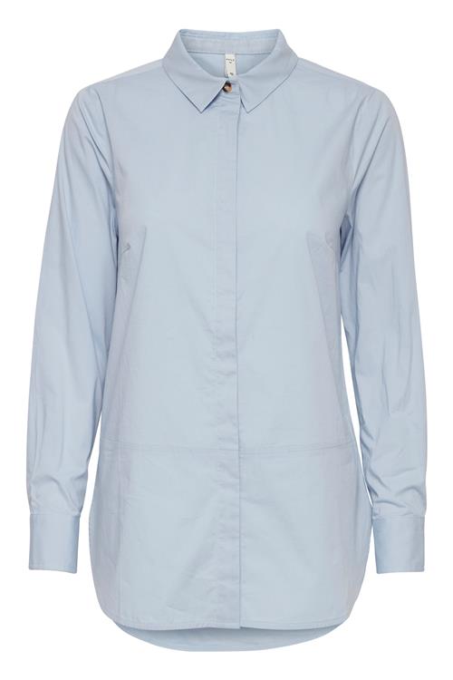 PULZ Jeans Bluse 'PZELNA'  lyseblå