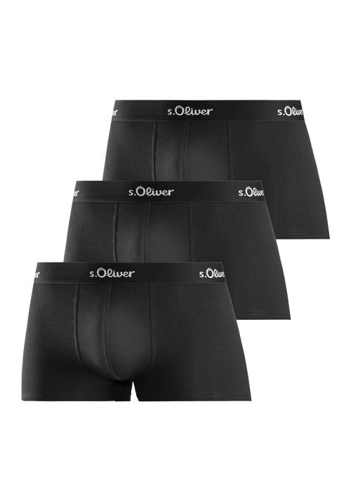 s.Oliver Boksershorts  sort / hvid